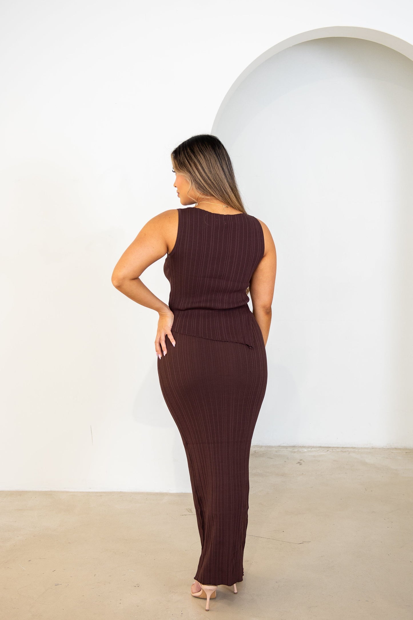 Blaire Skirt - Brown