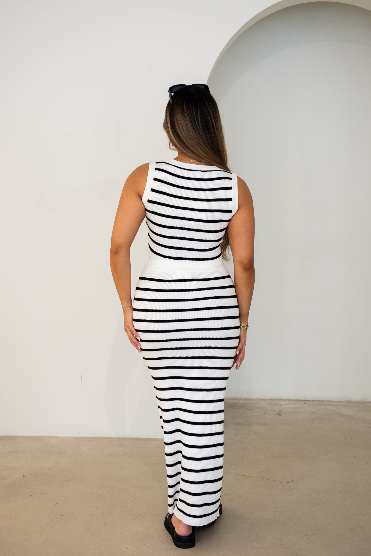 Luna Knit Set (Top and Skirt)