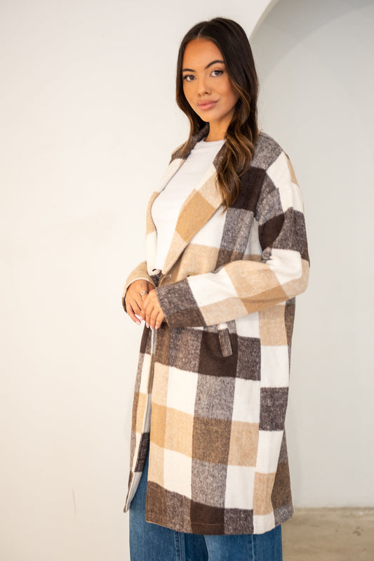 Olivia Coat - Brown